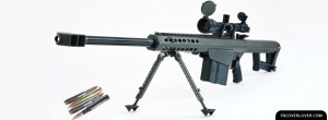 Barrett 50 Cal Sniper Rifle Facebook Timeline Profile Covers