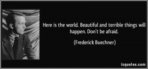 More Frederick Buechner Quotes