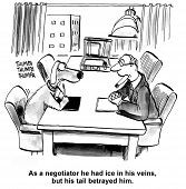 contract negotiation cartoon