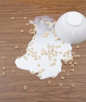 No need to cry over spilled milk.