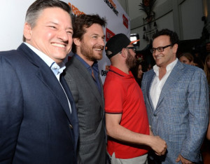 Jason Bateman, David Cross and Mitchell Hurwitz at event of Arrested ...
