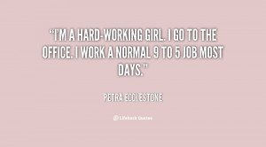 Hard Working Woman Quotes