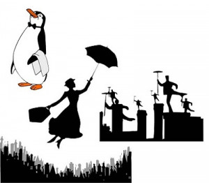 ... Mary Poppins Scrapbook, Poppins Parties, Mary Poppins Penguin Tattoo