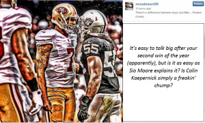 Colin Kaepernick a freakin’ chump?