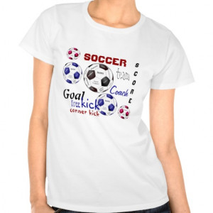 Motivational Soccer Game, Sports Words T-shirt