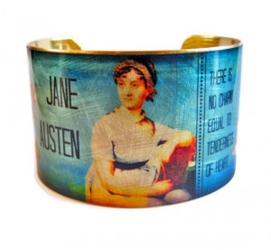 Jane Austen Emma quote cuff bracelet brass or stainless steel