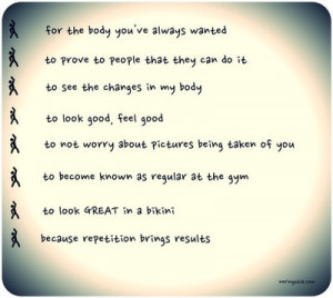 Reasons to get fit!! **Follow me for more thinspo with quotes ...