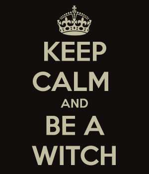 halloween, keep calm, witch quote