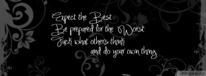 Quotes & Sayings Facebook Covers