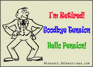 Funny Retirement Quote Image