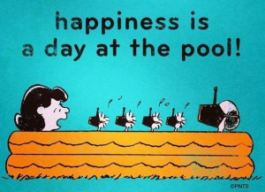 Happiness quote via www.Facebook.com/Snoopy