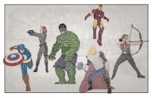 ... › Portfolio › The Avengers Typography - Movie Quotes