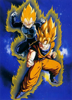 Goku y Vegeta (Clasico) (Los Dos Mejores)