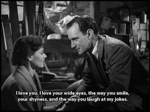 ... this image include: love, brief encounter, movies, quotes and laugh