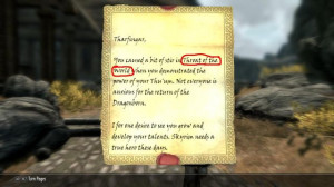 Minor plot hole or proof that Paarthurnax is said 