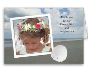 Cute Sayings to Thank The Flower Girl and Her Parents