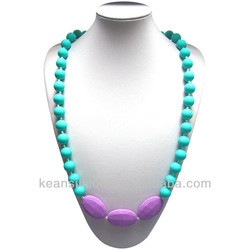 Newly Food Grade Silicone Teething Necklace Wholesale