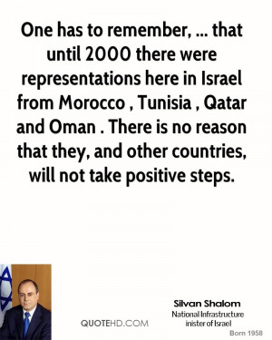 Silvan Shalom Quotes