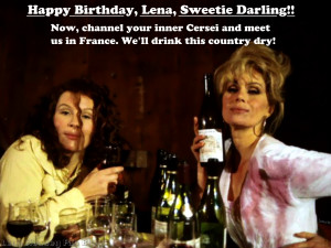 Have a Absolutely Fabulous birthday, Lena Headey!!!