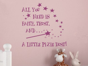 Wall+Quote+Decal++All+You+Need+Is+Faith+Trust+and+by+vgwalldecals,+$17 ...