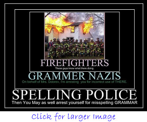 use quotes where appropriate and end all sentences with a period ...