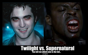 Supernatural Twilight vs. Supernatural