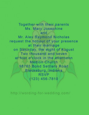 Thank You Quotes For Parents For Wedding
