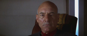 Patrick Stewart as Captain Jean-Luc Picard in Star Trek - First ...
