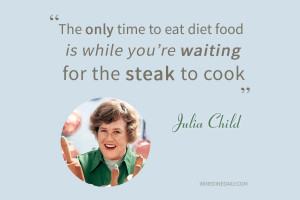 Funny Kitchen Quotes Julia child cooking quote
