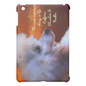 standard_poodle_portrait_with_quote_ipad_case ...