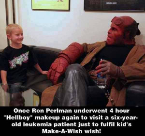 Ron Perlman (Hellboy) is an awesome actor, but when Ron Perlman heard ...