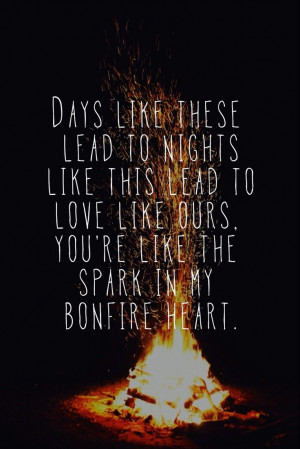 bonfires