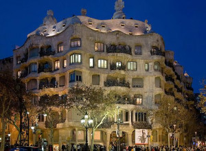 Antonio Gaudi - Casa Mila or La Pedrera in Barcelona. Better Living ...