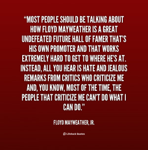 Floyd Mayweather Quotes