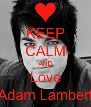 Keep Calm And Love Adam Levine