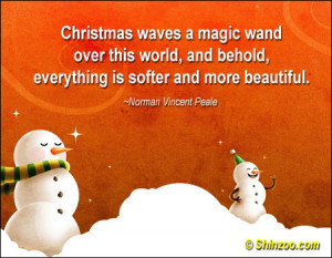 Christmas Waves Magic Wand Over This World And Behold Everything