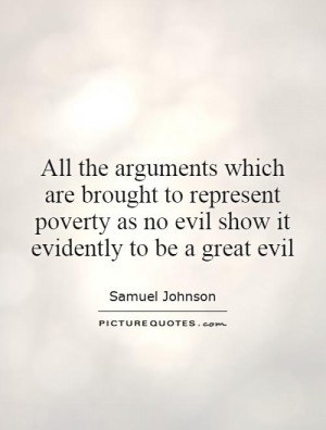 Poverty Quotes Samuel Johnson Quotes
