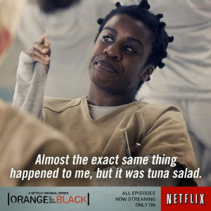 Orange is the new Black / funniest. scene. ever. i died...