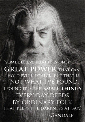The Hobbit Gandalf Quotes Courage