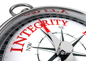 Doing what you say you will do is a matter of integrity.