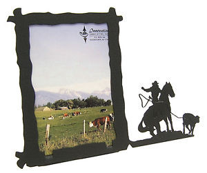 Details about Girl Woman Breakaway Roping Rodeo Picture Frame 8x10 V