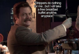 Parks and Recreation': All of Ron Swanson's Quotes About Meat in One ...