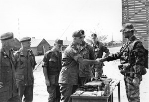 General westmoreland visit 1965