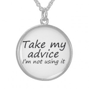 Funny womens quotes birthday necklace humor gift