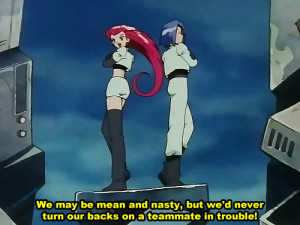 After some time she joined Team Rocket and reunited with James Jessie ...