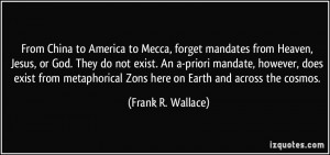 More Frank R. Wallace Quotes