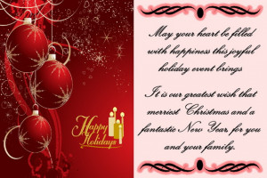 Happy Holidays Wishes Quotes 2014