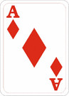 Click on Ace of Diamonds'