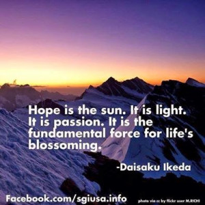 Great Quote on Aging by Daisaku Ikeda -