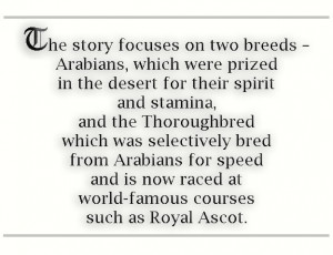 British Museum celebrates the Arabian and Thoroughbred horse.